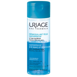 URIAGE Płyn Do Demakijażu Oczu Z Ekstraktem Z Bławatka - 100ml