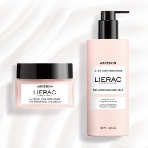 ZESTAW LIERAC ARKESKIN Dla Skóry Menopauzalnej, Krem Na Dzień – 50ml + Balsam Do Ciała - 400ml