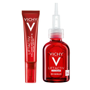 VICHY LIFTACTIV ZESTAW Specialist – Serum B3 (30ml) + Krem pod Oczy na Przebarwienia i Zmarszczki (15ml)