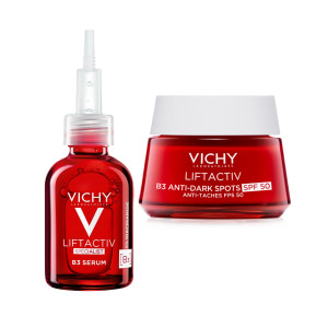 VICHY LIFTACTIV B3 – Zestaw Redukujący Przebarwienia I Zmarszczki: Serum 30ml + Krem Na Dzień SPF50 - 50ml