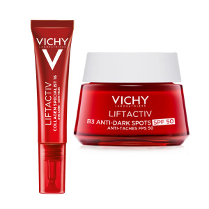 VICHY ZESTAW LIFTACTIV COLLAGEN Specialist - Krem Pod Oczy - 15ml + Krem Na Dzień SPF50 - 50ml