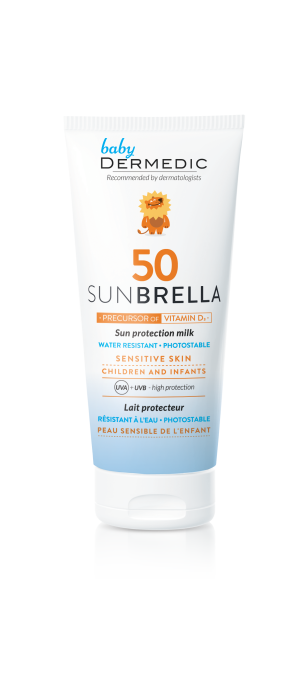 DERMEDIC Sunbrella Mleczko Ochronne SPF 50 Dla Dzieci i Niemowląt - 100 ml