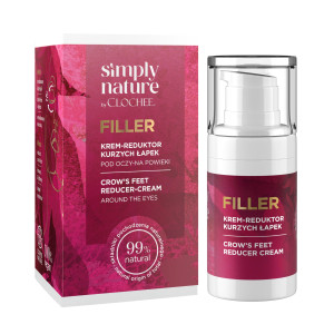 SIMPLY NATURE by Clochee FILLER Krem-reduktor Kurzych Łapek - 15ml
