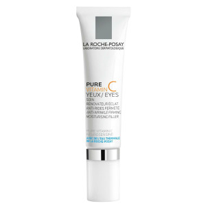 LA ROCHE-POSAY PURE VITAMIN C Intensywnie Nawilżająca Pielęgnacja Przeciwzmarszczkowa Pod Oczy - 15ml