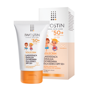 IWOSTIN SOLECRIN Łagodząca Emulsja Ochronna dla Dzieci SPF50+ - 100ml
