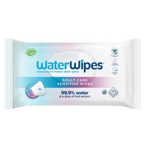 WaterWipes BIO Adult Care, Chusteczki nawilżane dla dorosłych XL 30 szt.