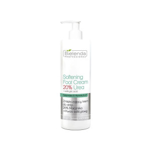 BIELENDA PROFESSIONAL Softening Foot Cream 20% Urea zmiękczający krem do stóp 20% Mocznika + Kwas Salicylowy - 500ml