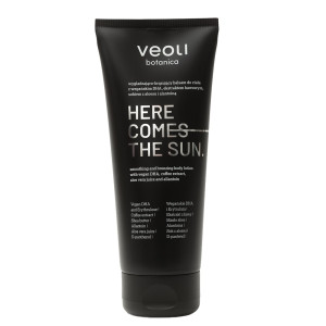 VEOLI BOTANICA HERE COMES THE SUN wygładzająco-brązujący balsam do ciała z wegańskim DHA, ekstraktem kawowym, sokiem z aloesu i pantenolem 200 ml