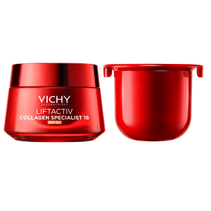 VICHY LIFTACTIV Collagen Specialist 16 Zestaw: Krem Na Dzień SPF 50 50ml + Wkład Uzupełniający REFILL 50ml