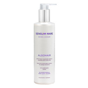 SENSUM MARE Algohair skutecznie oczyszczający szampon do częstego stosowania do każdego rodzaju skóry głowy i włosów 250ml