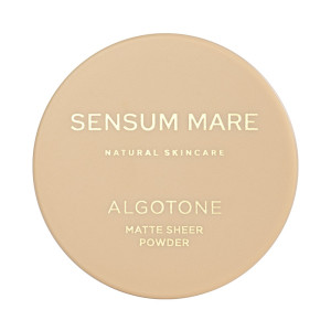SENSUM MARE ALGOTONE Translucent loose powder  Transparentny puder sypki MATTE  10 g