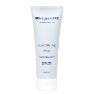 SENSUM MARE ALGOPURE Purifying Clay Mask  Oczyszczająca maseczka glinkowo - prebiotyczna do twarzy 70 ml