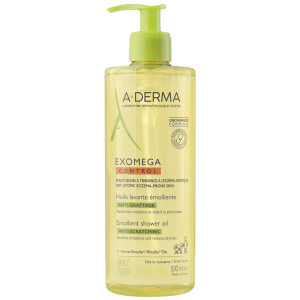 A-DERMA EXOMEGA CONTROL Zapobiegający Swędzeniu Olejek Emolientowy Do Mycia - 500ml