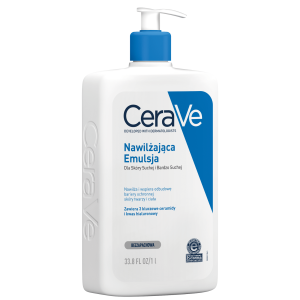 CERAVE Nawilżająca Emulsja Do Twarzy I Ciała Do Skóry Suchej - 1000ml