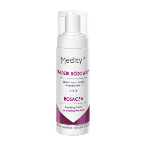 Medity+ Trądzik Różowaty łagodząca pianka do mycia twarzy - 150ml