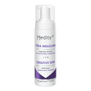 Medity+ Cera Wrażliwa łagodna pianka do mycia twarzy - 150ml
