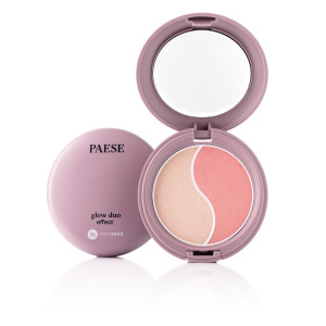 PAESE Nanorevit Glow Duo Effect puder rozświetlający i róż do policzków 100 4.5g