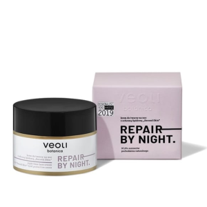 VEOLI BOTANICA REPAIR BY NIGHT Krem do twarzy na noc z ochroną lipidową “Second Skin”  50 ml