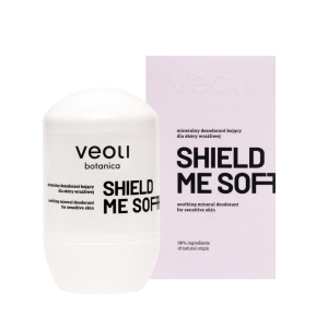 VEOLI BOTANICA SHIELD ME SOFTLY mineralny dezodorant kojący dla skóry wrażliwej 50 ml