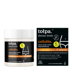 TOŁPA DERMO BODY CELLULITE Nocny Turbo Krem Antycellulitowy - 250ml