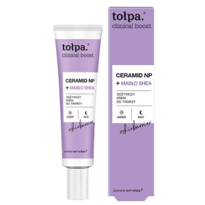 TOŁPA CLINICAL BOOST Ceramid NP+ Masło Shea Odżywczy Krem - 40ml