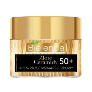 BIELENDA Złote Ceramidy głęboko odbudowujący krem przeciwzmarszczkowy 60+ na dzień i noc - 50ml