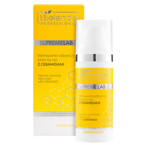 BIELENDA PROFESSIONAL SupremeLab Intensywnie Odżywczy Krem na Noc z ceramidami - 50ml
