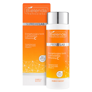 BIELENDA PROFESSIONAL SupremeLab Energy Boost Energetyzujący Tonik z ultrastabilną witaminą C - 200ml