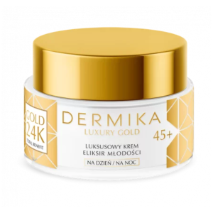 DERMIKA Luxury Gold 24K Luksusowy Krem Eliksir Młodości 45+ - 50ml