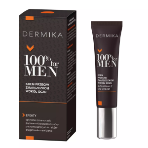 DERMIKA 100% for MEN Eye Cream Krem Przeciw Zmarszczkom wokół oczu - 15ml