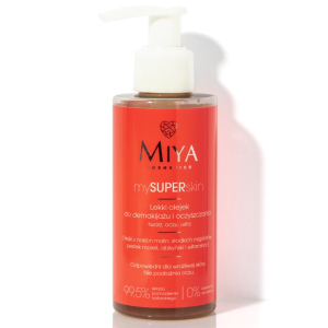 MIYA Cosmetics mySUPERskin Lekki Olejek Do Demakijażu I Oczyszczania twarzy/oczu/ust - 140ml