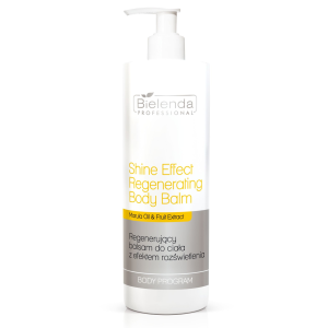 BIELENDA PROFESSIONAL Shine Effect Regenerating Body Balm Regenerujący Balsam do ciała z efektem rozświetlenia - 500ml