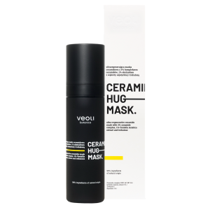 VEOLI BOTANICA CERAMIDE HUG MASK Ultraregenerująca maska ceramidowa z 3% kompleksem ceramidów, 1% ekstraktem z wąkroty azjatyckiej i trehalozą 50 ml