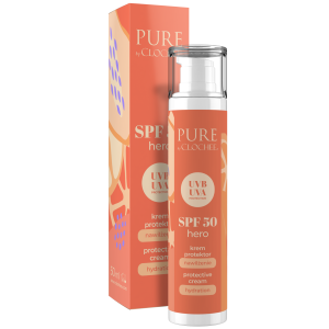 PURE BY CLOCHEE SPF 50 HERO Krem protektor - nawilżenie - 50ml