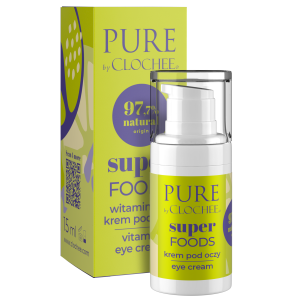 PURE BY CLOCHEE SUPERFOODS Witaminowy krem pod oczy - 15ml