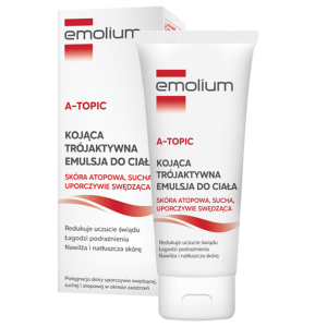 EMOLIUM A-TOP Kojąca Trójaktywna Emulsja Do Ciała - 200ml