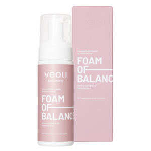 VEOLI BOTANICA FOAM OF BALANCE Seboregulująca pianka do mycia twarzy 150 ml