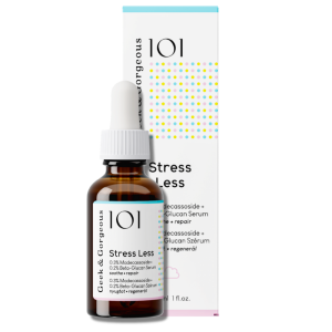 Geek and Gorgeous Stress Less - regenerujące serum do twarzy z beta-glukanem i madekasozydem 0,5% - 30 ml