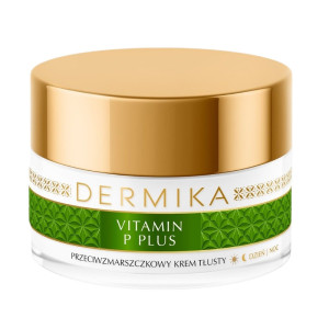 DERMIKA Vitamin P Plus hipoalergiczny krem tłusty na dzień i na noc - 50ml