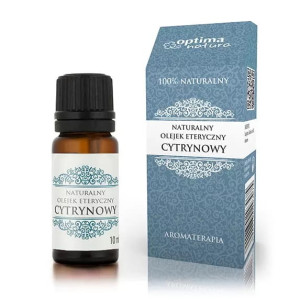 OPTIMA NATURA Naturalny olejek eteryczny Cytrynowy - 10ml