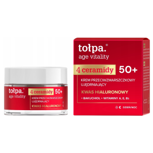 TOŁPA AGE VITALITY krem do twarzy przeciwzmarszczkowy, ujędrniający 50+ - 50ml