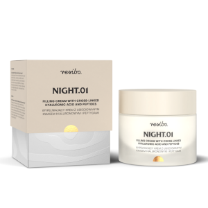 Resibo NIGHT 01. Krem wypełniający z kwasem hialuronowym na noc - 50ml