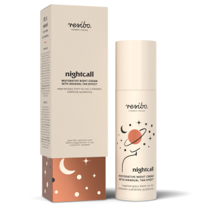 Resibo NIGHTCALL regenerujący krem na noc z efektem subtelmej opalenizny - 50ml