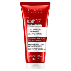 Vichy Dercos Collagen 17 Filler Ultraregenerująca odżywka do włosów - 200ml