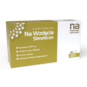 NA ZDROWIE Na Wzdęcia Simeticon - 30 kapsułek