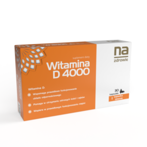 NA ZDROWIE Witamina D3 4000 - 30 kapsułek