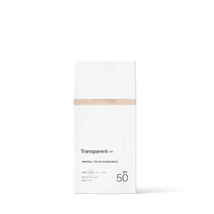 Transparent Lab Mineral Tinted Sunscreen Light - mineralny krem z filtrem SPF50 Light - 100ml