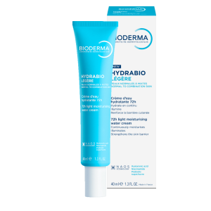 BIODERMA HYDRABIO LEGERE - Lekki krem nawilżający z kwasem hialuronowym i niacynamidem - 40ml NOWOŚĆ
