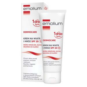 EMOLIUM DERMOCARE Krem Barierowy SPF20 Skóra Wrażliwa - 75ml