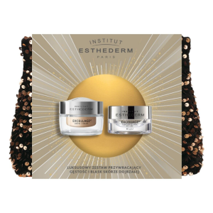 INSTITUT ESTHEDERM Excellage Zestaw: Krem do twarzy 50ml + Krem pod oczy 15ml + Kosmetyczka